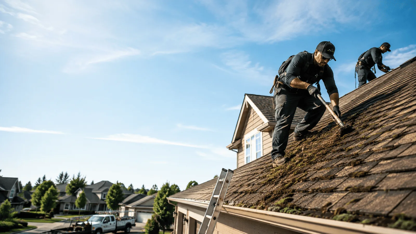 Roof Moss Removal in Quincy, OH near me